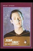 Star Trek 25th Anniversary: Series 1 (Base Set) card 140 Brent Spiner