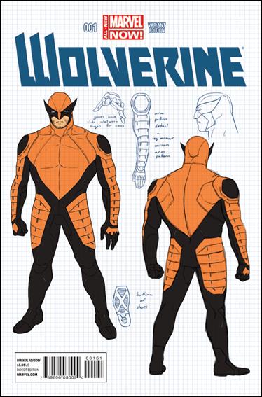 Wolverine (2014) issue 1-D Design Cover