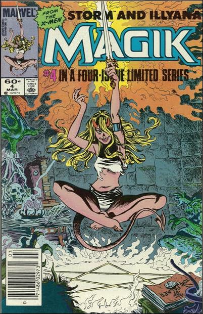 Magik (1983) issue 4-B Newsstand Cover