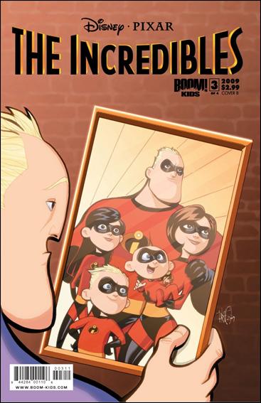 Incredibles: Family Matters issue 3-B Marcio Takara Cover