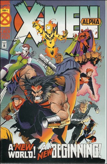 X-Men Alpha issue 1-B Standard Wraparound Cover (2nd Printing)