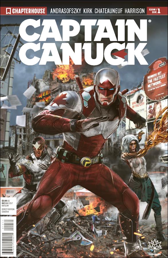 Captain Canuck Season 3 issue 1 John Gallagher Cover