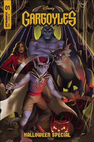 Gargoyles Halloween Special issue 1-B Rebeca Puebla Cover