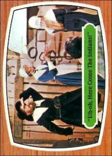 Brady Bunch (Base Set) card 36 "Uh Oh, Here Come The Indians!"