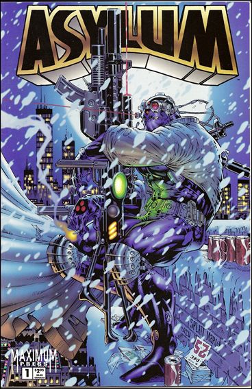Asylum (1995) issue 1 Flipbook with Stephen Platt & Chap Yaep Covers