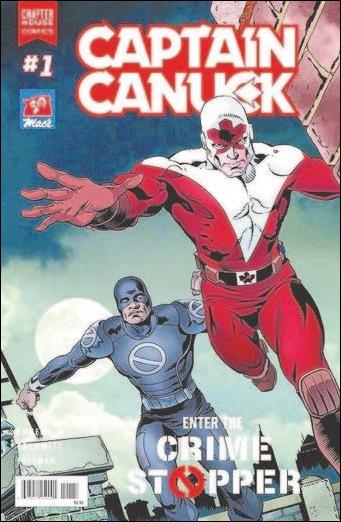 Captain Canuck and the Crime Stopper issue 1 George Freeman Cover