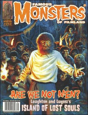 Famous Monsters of Filmland issue 253 Island of Lost Souls Cover