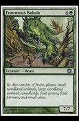 Magic the Gathering: 8th Edition (Starter Deck Subset) card S6 Enormous Baloth