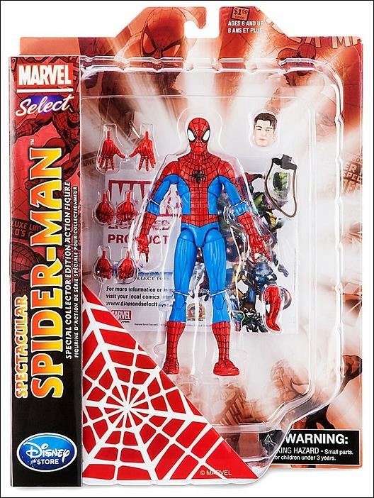 Marvel Select figure 117 Spectacular Spider-Man (Disney)