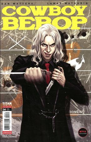 Cowboy Bebop issue 4-C Claudia Ianniciello Cover