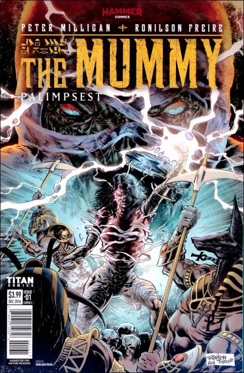Mummy: Palimpsest issue 1-C Ronilson Freire Cover