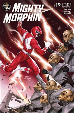 Mighty Morphin issue 19 InHyuk Lee Cover