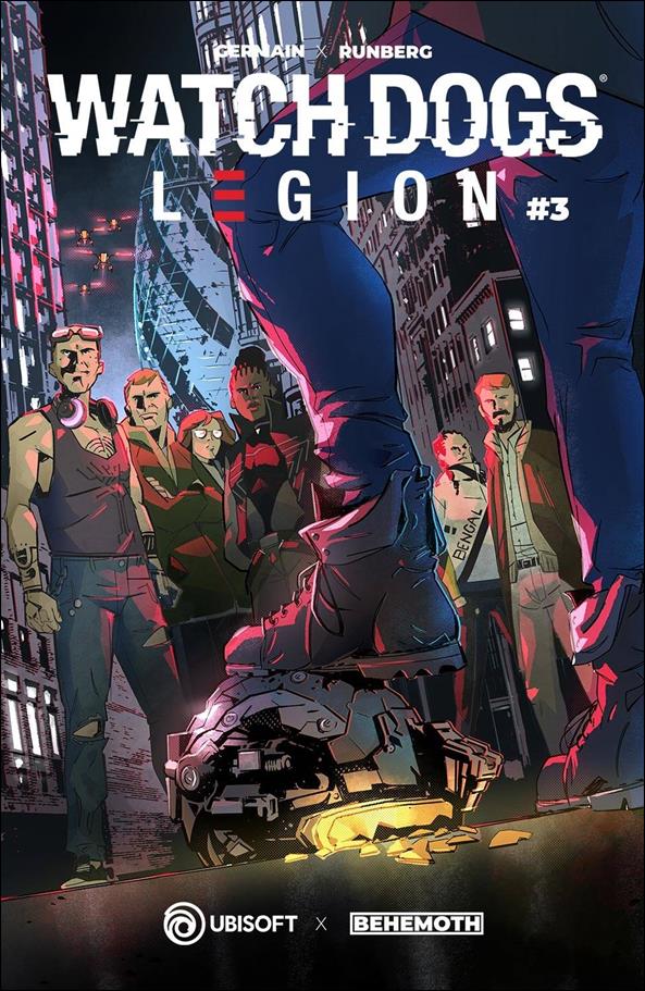 Watch Dogs: Legion issue 3-B Boot Cover