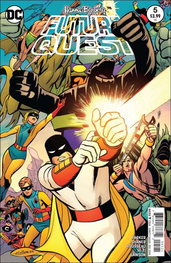 Future Quest issue 5-B Steve Rude Cover
