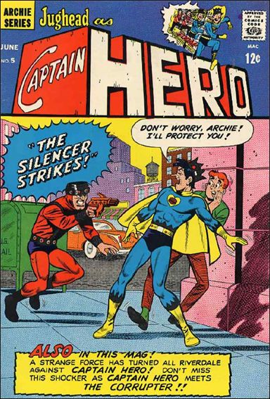Jughead as Captain Hero issue 5