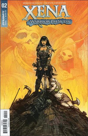 Xena: Warrior Princess (2018) issue 2 David Finch Cover