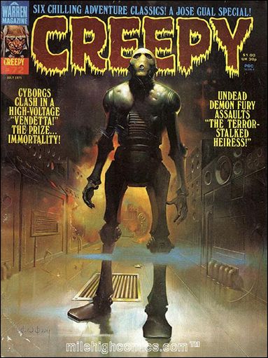 Creepy issue 72 Ken Kelly Cover