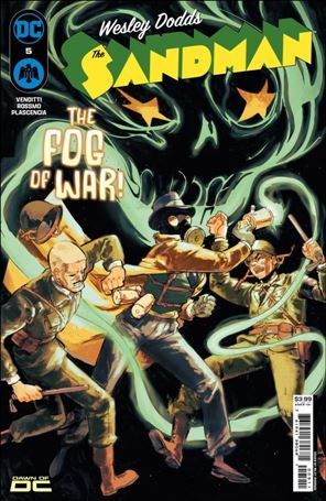 Wesley Dodds: The Sandman issue 5 Riley Rossmo Cover