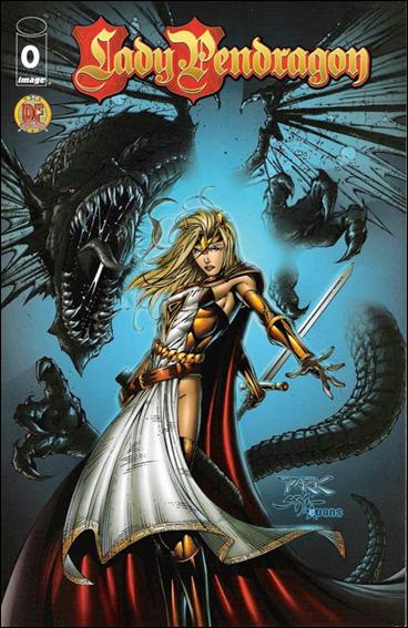 Lady Pendragon (1999) issue 0-B Dynamic Forces Gold Foil Cover 1/2500