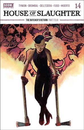 House of Slaughter issue 14-B Werther Dell'Edera Cover