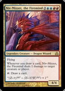 Magic the Gathering: Guildpact (Base Set) card 123 Niv-Mizzet, the Firemind