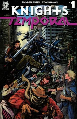 Knights Temporal issue 1-C Mike Rooth 1:25 Lenticular Cover