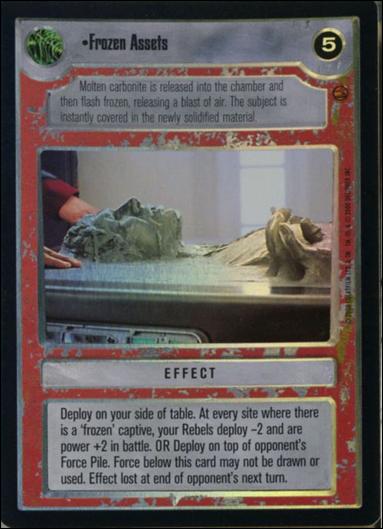 Star Wars: Reflections II: Expanding the Galaxy (Base Set) card 111 Frozen Assets