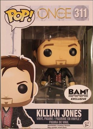 POP! Television figure 311 Killian Jones Books-A-Million