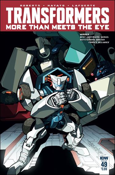 Transformers: More Than Meets the Eye (2012) issue 49 Alex Milne Standard Cover