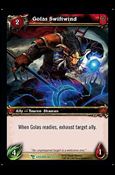 World of Warcraft: March of the Legion (Base Set) card 184 Golas Swiftwind