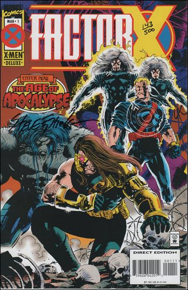 Factor-X issue 1-C DF (Signed by Steve Epting) 1/500