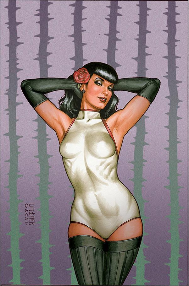Bettie Page: The Curse of the Banshee issue 3-T Joseph Michael Linsner Virgin Cover