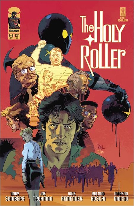 Holy Roller issue 9 Roland Boschi Cover