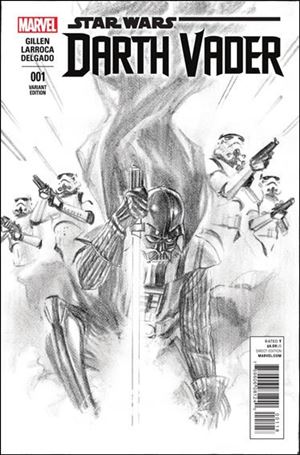 Darth Vader (2015) issue 1-H Alex Ross 1:200 Sketch Cover