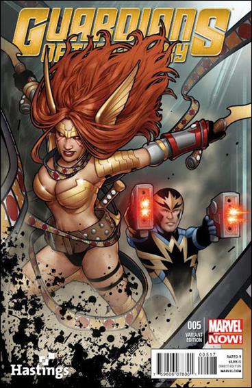 Guardians of the Galaxy (2013) issue 5-G John Tyler Christopher Hastings Cover