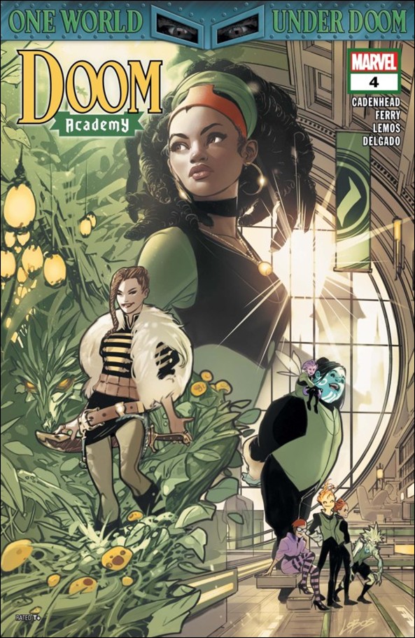 Doom Academy issue 4 Pablo Villalobos Cover