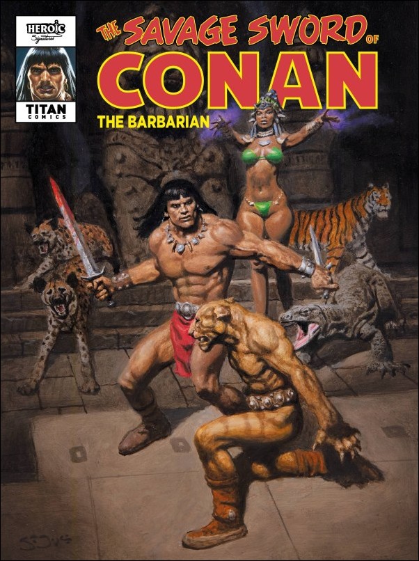 Savage Sword of Conan (2024) issue 7-B Sean Joyce Cover