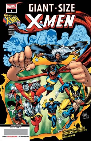Giant-Size X-Men (2025) issue 1-I Adam Kubert Cover (Second Printing)
