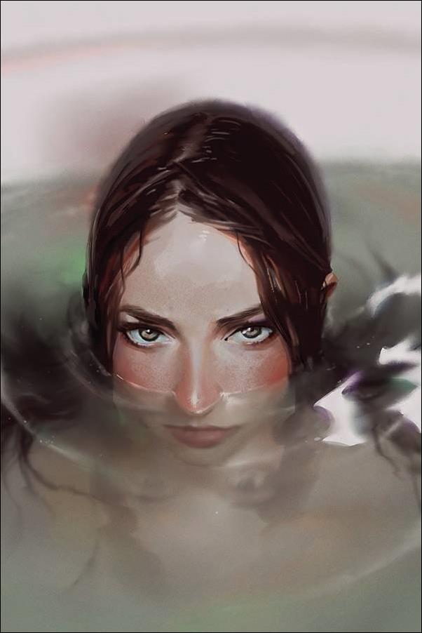Guillem March's Laura issue 3-D Monika Palosz 1:20 Virgin Cover