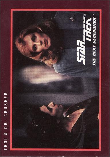 Star Trek 25th Anniversary: Series 2 (Base Set) card 284 Troi & Dr. Crusher
