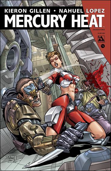 Mercury Heat issue 4-D Excessive Force Cover