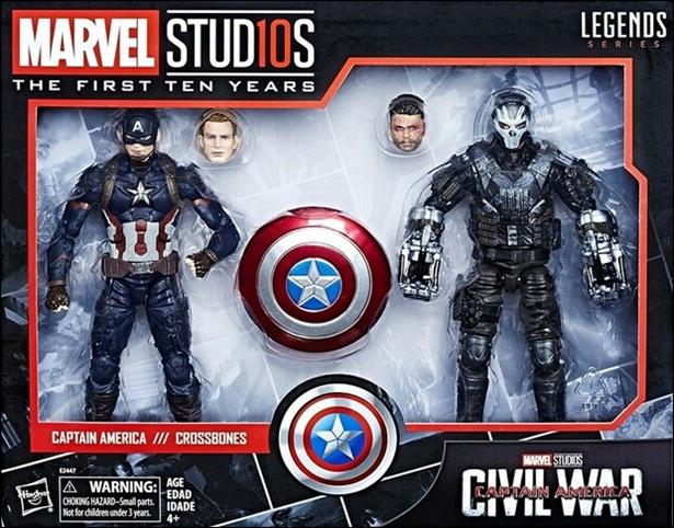 Marvel Legends: Marvel Studios First Ten Years figure 9 Captain America / Crossbones