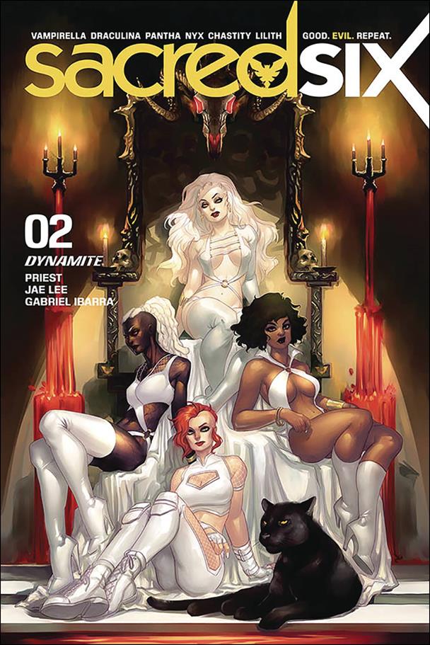 Sacred Six issue 2-D Meghan Hetrick Cover