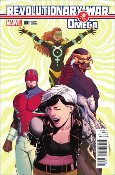 Revolutionary War: Omega issue 1-B Jamie McKelvie 1:25 Cover