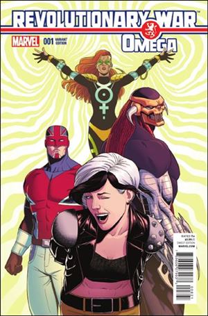 Revolutionary War: Omega issue 1-B Jamie McKelvie 1:25 Cover