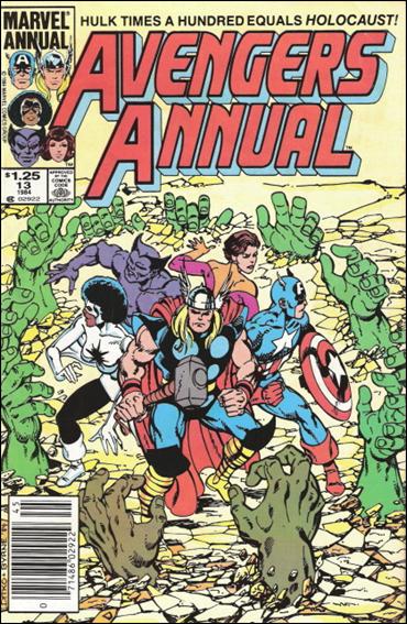 Avengers Annual (1967) issue 13-B Canadian Price Cover