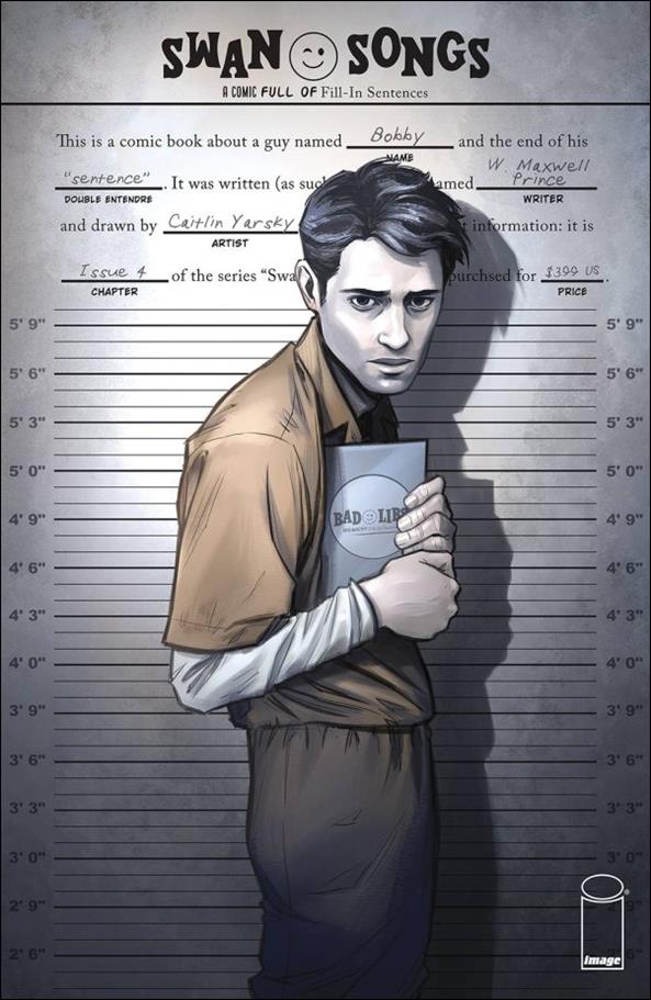 Swan Songs issue 4 Caitlin Yarsky Cover