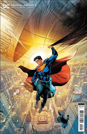 Truth & Justice issue 2-B Ryan Benjamin Cover
