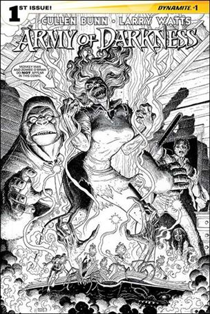 Army of Darkness (2014) issue 1-K Art Adams 1:50 Black & White Cover