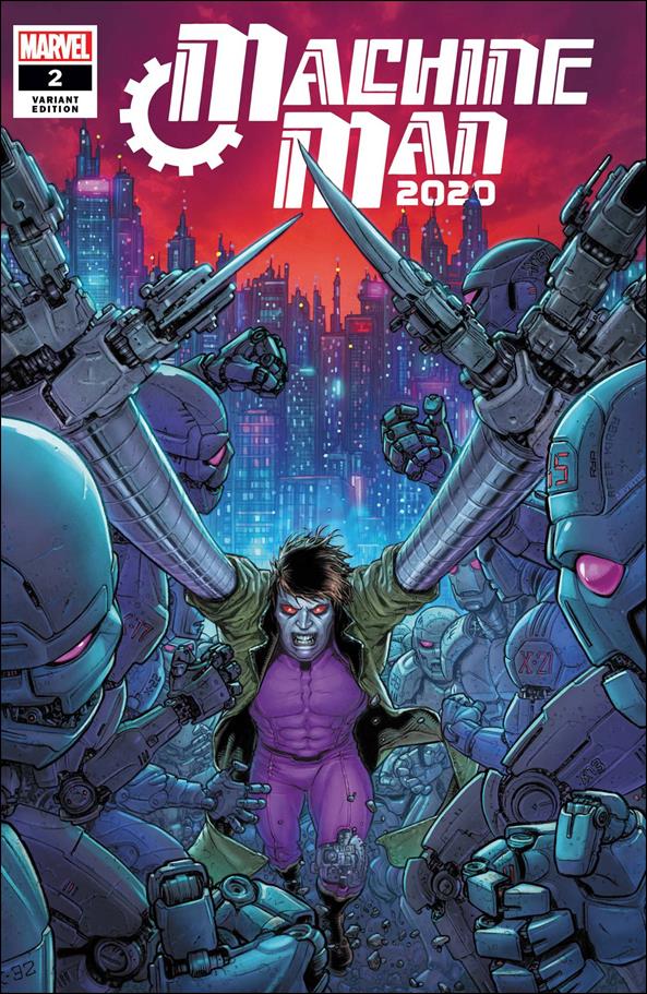 2020 Machine Man issue 2-B Juan Jose Ryp Cover